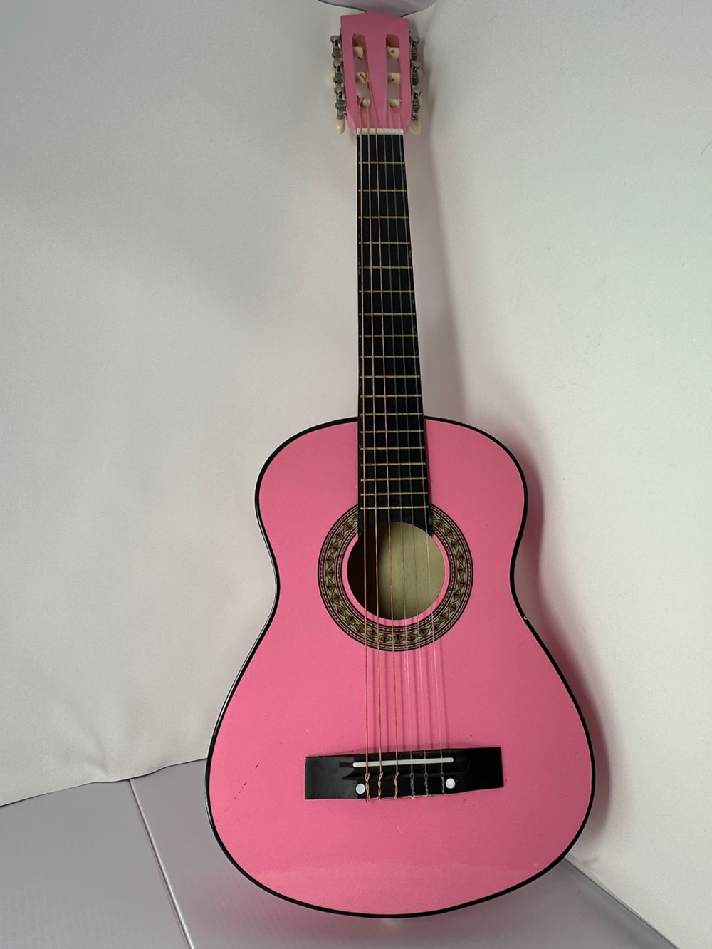 30 Inch Junior Guitar Pink - acoustic guitar - Picture 4 of 11